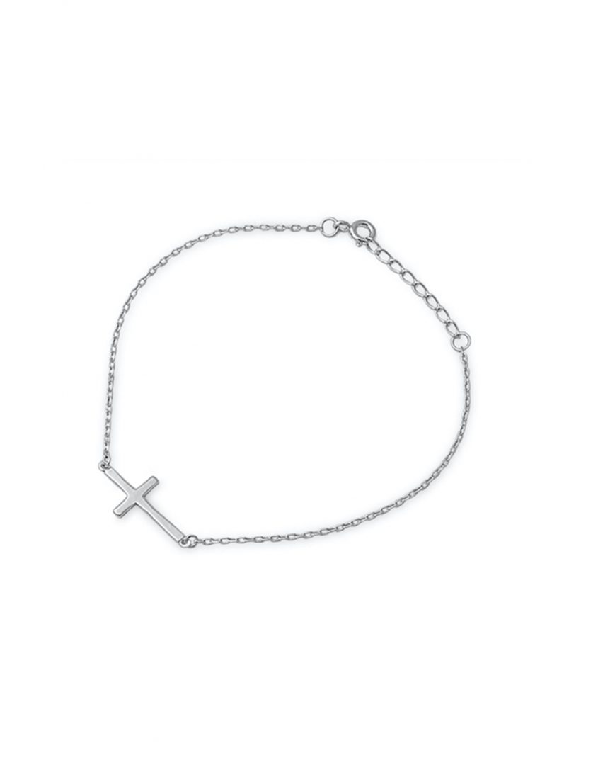 silver-cross-bracelet