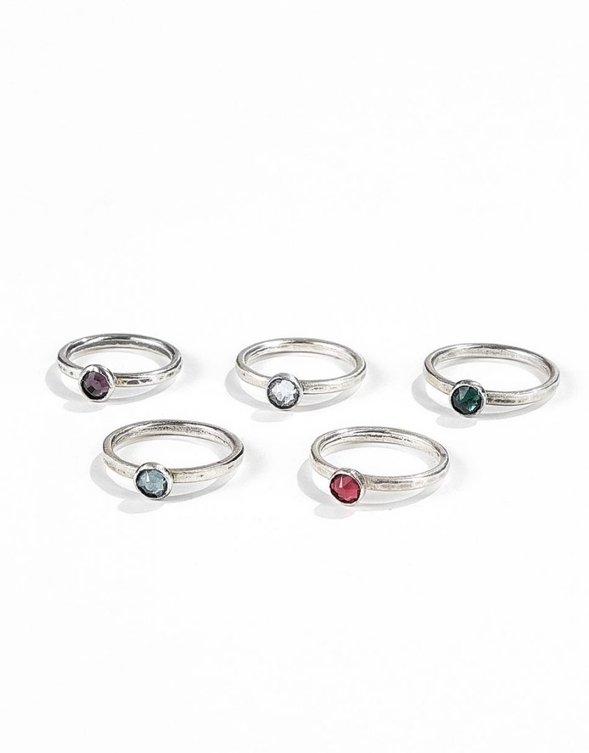 stacking-birthstone-sterling-rings-smooth
