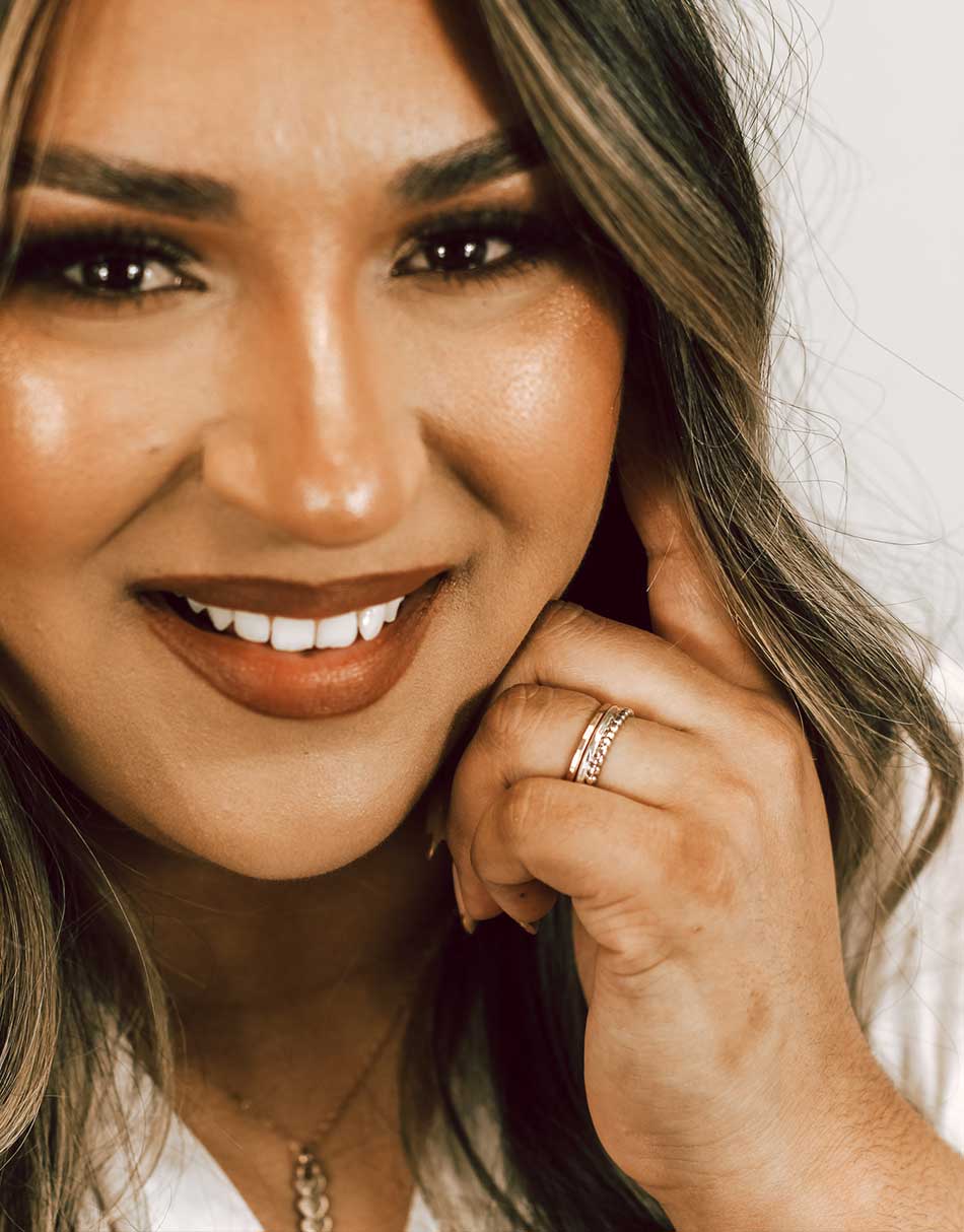 Stacking rings for women