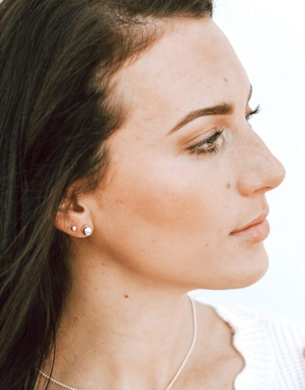 Sterling Ball Stud Earrings