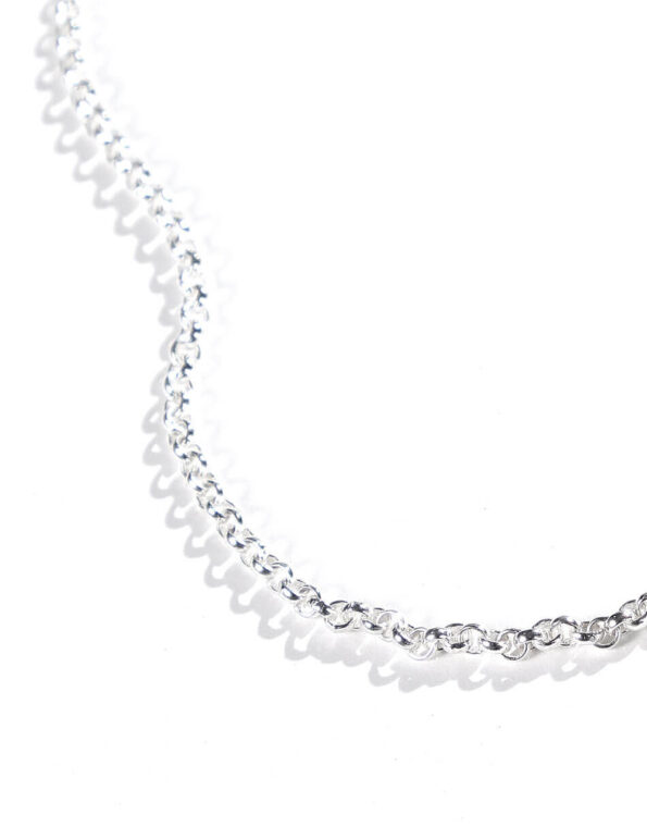 18″ Sterling Rolo Chain