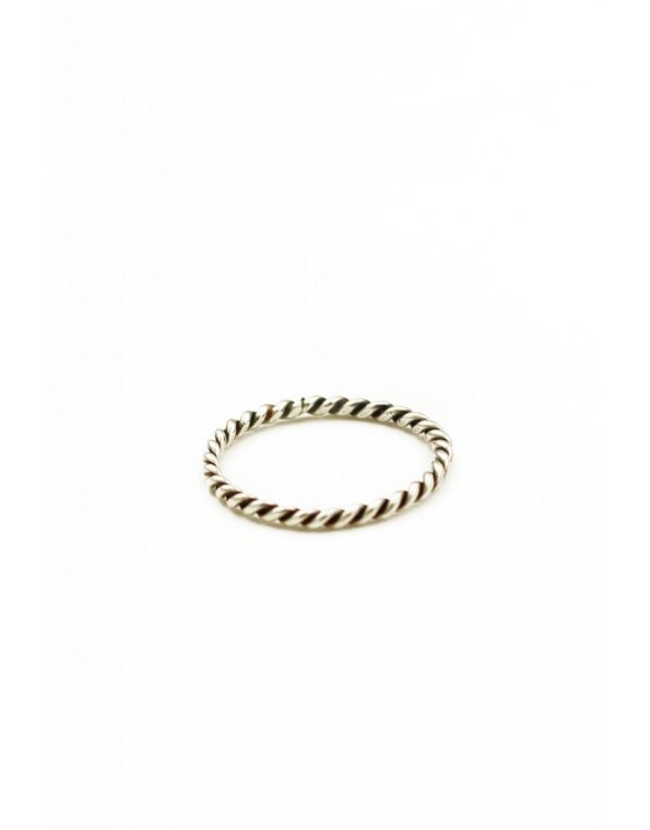 Sterling Rope Ring A handmade sterling silver rope ring. Wear it alone or add to the existing ring set.
