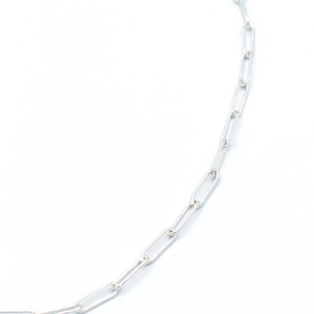 Sterling Silver Paperclip Chain