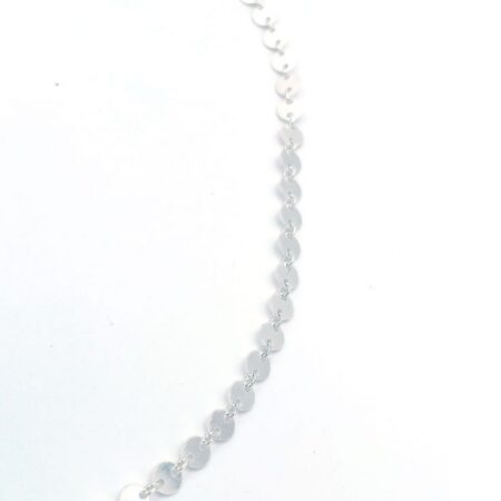Silver Poppy Necklace