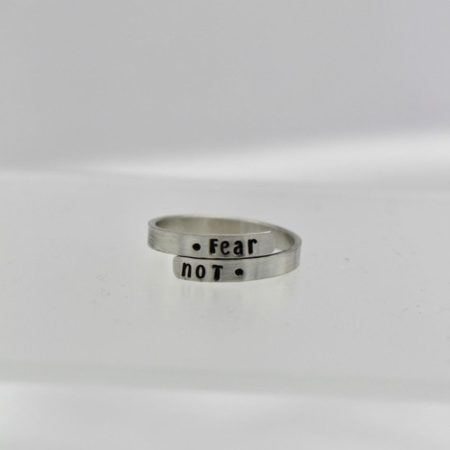 Sterling Mini Wrap Personalized Ring