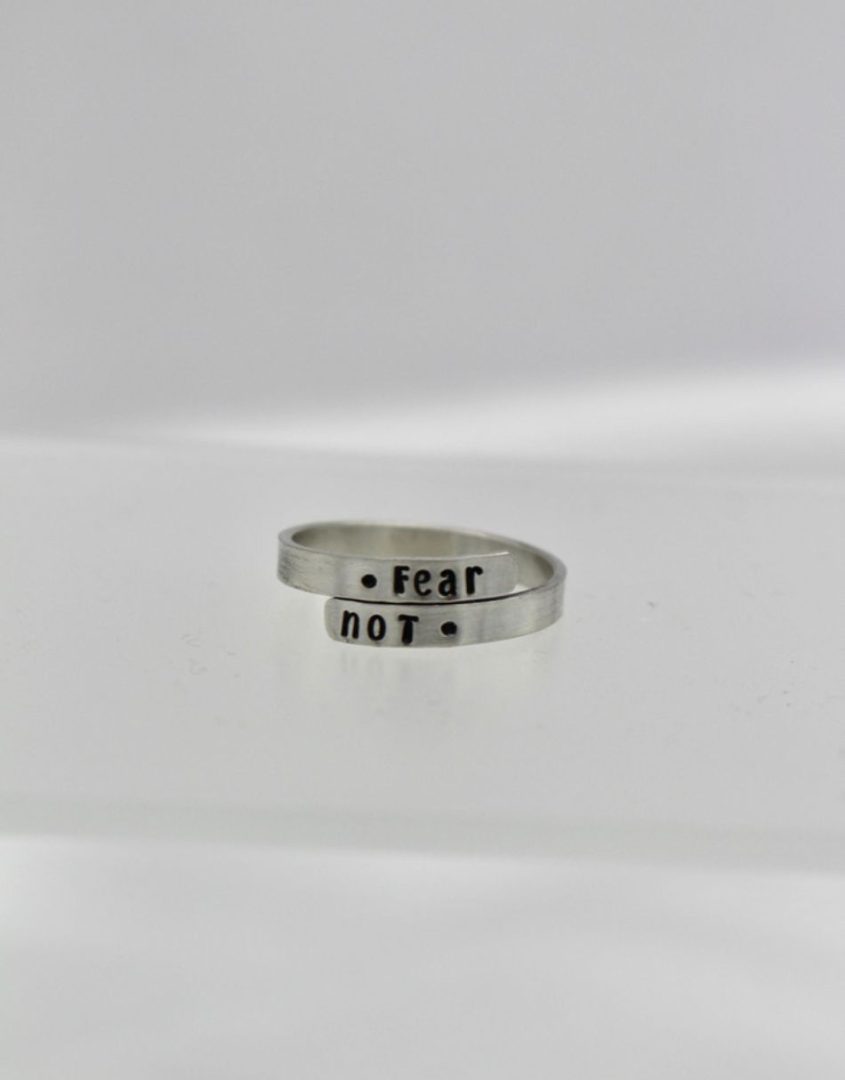 sterling silver wrap ring