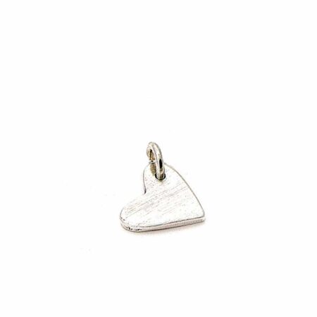 A beautiful vintage hand-sculpted heart charm makes for a perfect gift for mom, new mom, wife. Can be personalized by adding initials