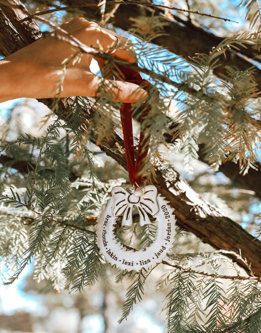 Family Wreath Ornament